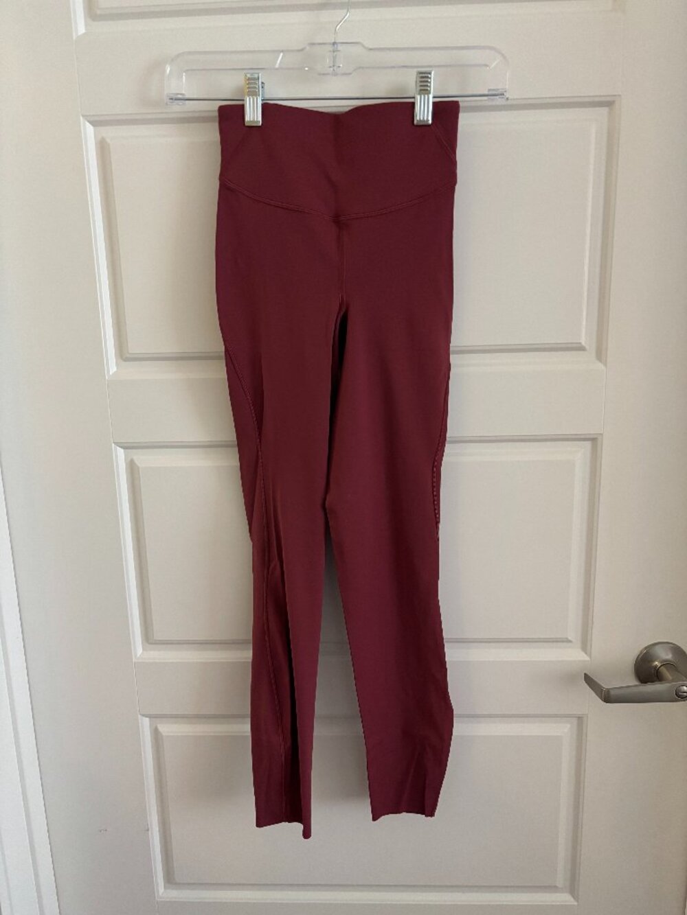 Lululemon Base Pace High-Rise Tight 25" Burgundy Leggings